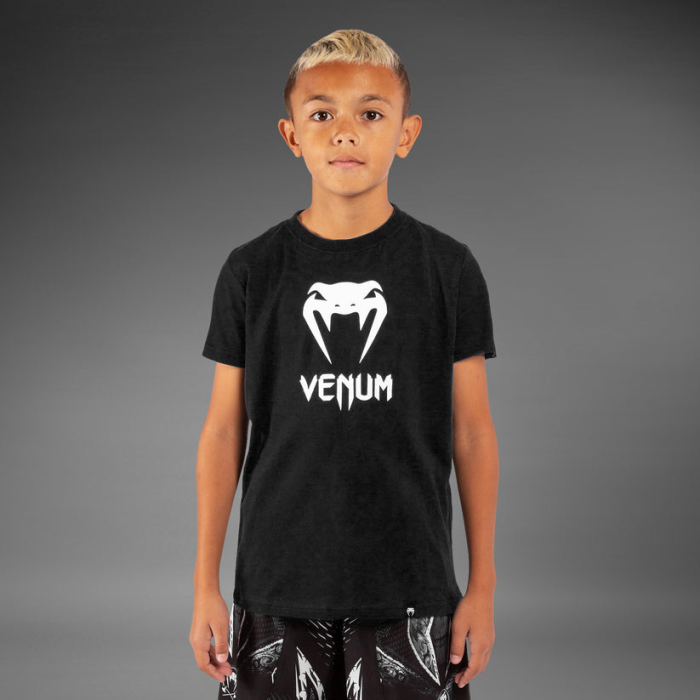 Детска тениска - Venum Classic T-shirt - Kids - Black​